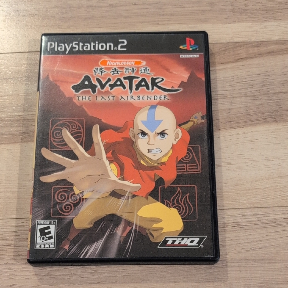 HQ Avatar: The Last Airbender for PlayStation 2 - Black Case
